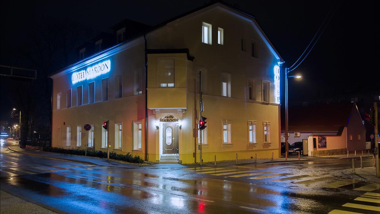 Hotel Maroon Zagreb Buitenkant foto